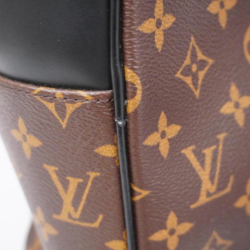LOUIS VUITTON Rucksack Monogram Macassar Josh M41530 Brown Men's - Picture 8 of 10